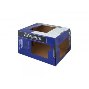 Force přilba FUN FLOWERS dětská (bílá/šedá/modrá)