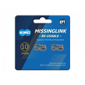 KMC spojka Missinglink 10R EPT 5.88 mm 10s 2 ks (stříbrná)