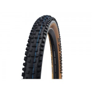 Schwalbe NOBBY NIC new 27.5x2.4 Super Ground Addix SpeedGrip bronze skin skládací (černá/hnědá)