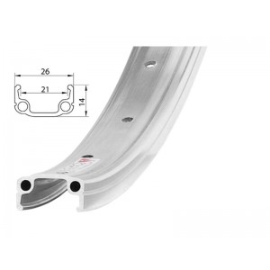 Remerx ráfek RMX 540x21 Natural 36d (stříbrná)