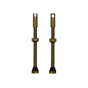 PEATYS X CHRIS KING (MK2) TUBELESS VALVES - 80MM (BOURBON)