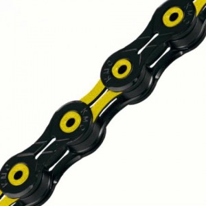 KMC řetěz X-11 SL DLC (černá/žlutá)