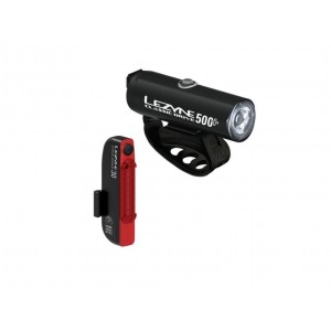 Lezyne sada osvětlení CLASSIC DRIVE 500+ / STICK DRIVE