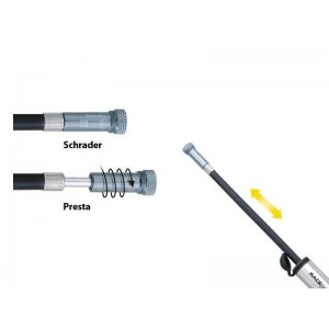 Čerpadlo Topeak RACE ROCKET HPX (strieborné)