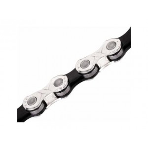 KMC řetěz E11 11s 132 (stříbrná/černá)