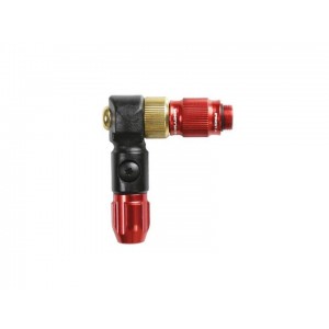 Lezyne ABS-1 PRO HP CHUCK BRAIDED (RED/HI GLOSS)