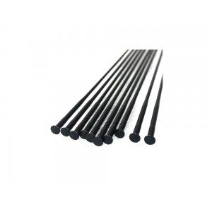 Drut Novatec LASER 282mm DB-2.0/1.5/2.0 14G (czarny)