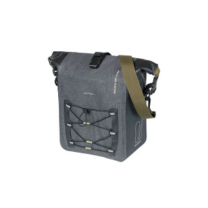 Basil brašna na nosič Navigator Storm M MIK Hooks (černá)