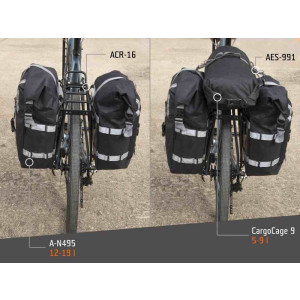 Author nosič ACR-16-Alu (černá)