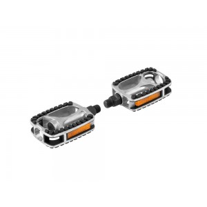 Force pedály TREK Al protiskluz (stříbrná/černá)